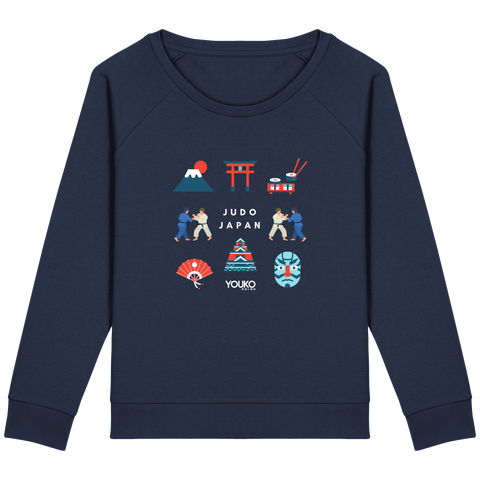 SWEAT-SHIRT FEMME - JUDO JAPAN Tunetoo