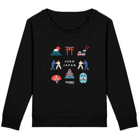 SWEAT-SHIRT FEMME - JUDO JAPAN Tunetoo