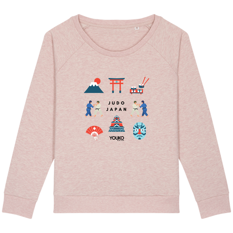 SWEAT-SHIRT FEMME - JUDO JAPAN Tunetoo