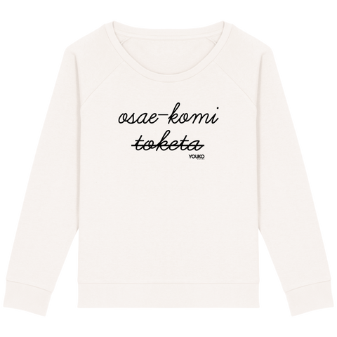 SWEAT-SHIRT FEMME - OSAEKOMI TOKETA Tunetoo