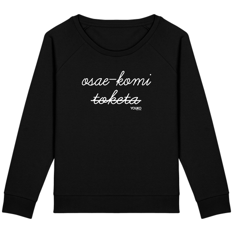 SWEAT-SHIRT FEMME - OSAEKOMI TOKETA Tunetoo