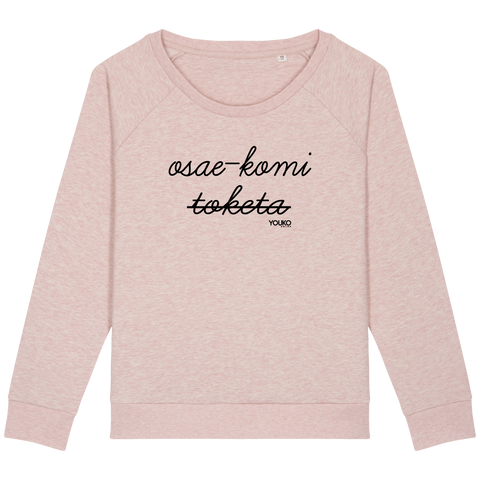 SWEAT-SHIRT FEMME - OSAEKOMI TOKETA Tunetoo