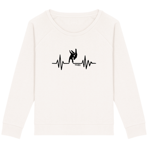 SWEAT-SHIRT FEMME - JUDO HEARTRATE Tunetoo