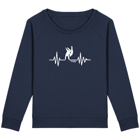 SWEAT-SHIRT FEMME - JUDO HEARTRATE Tunetoo