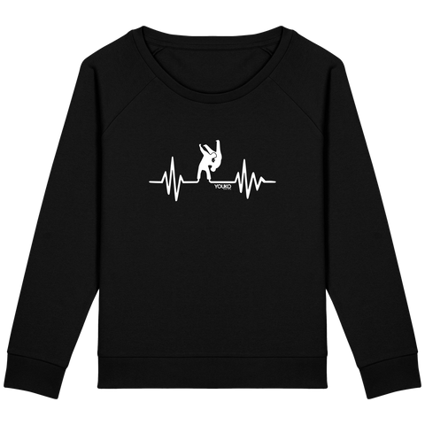 SWEAT-SHIRT FEMME - JUDO HEARTRATE Tunetoo