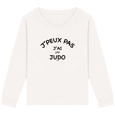 SWEAT-SHIRT FEMME - J'PEUX PAS J'AI JUDO Tunetoo