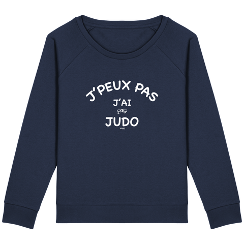 SWEAT-SHIRT FEMME - J'PEUX PAS J'AI JUDO Tunetoo