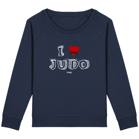 SWEAT-SHIRT FEMME - I LOVE JUDO Tunetoo
