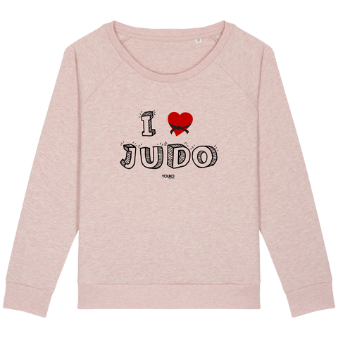 SWEAT-SHIRT FEMME - I LOVE JUDO Tunetoo