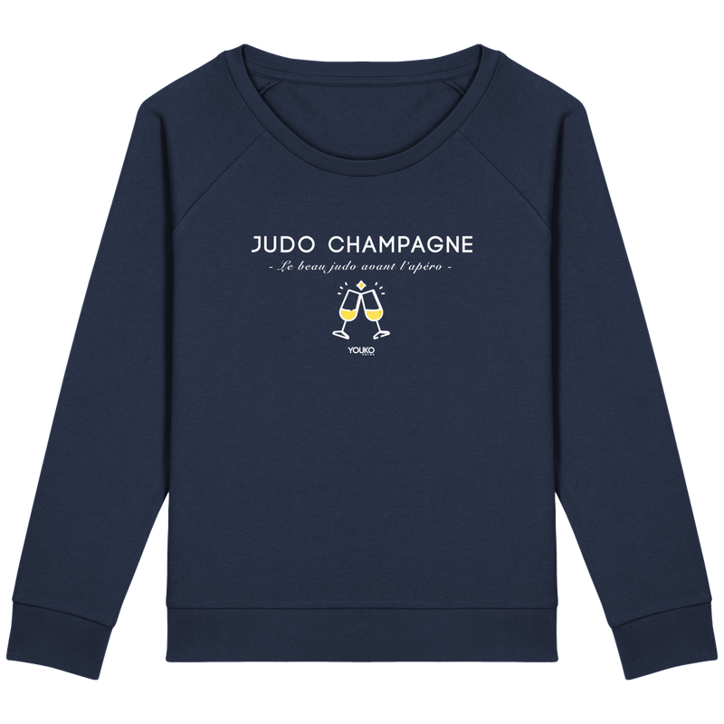 SWEAT-SHIRT FEMME - JUDO CHAMPAGNE Tunetoo