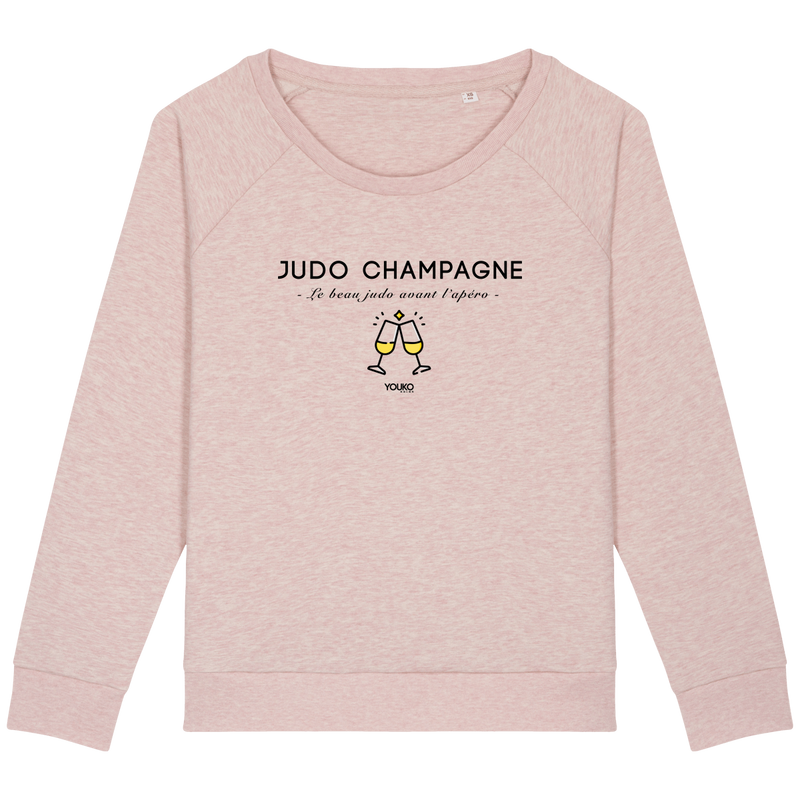 SWEAT-SHIRT FEMME - JUDO CHAMPAGNE Tunetoo