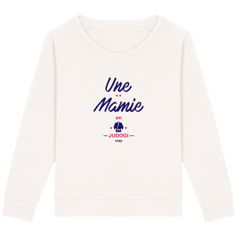 SWEAT-SHIRT FEMME - UNE MAMIE EN JUDOGI Tunetoo