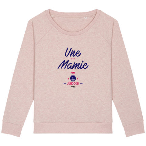 SWEAT-SHIRT FEMME - UNE MAMIE EN JUDOGI Tunetoo