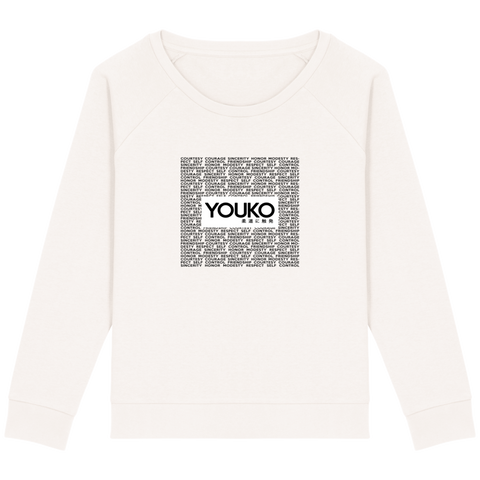 SWEAT-SHIRT FEMME - YOUKO CODE MORAL Tunetoo