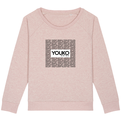 SWEAT-SHIRT FEMME - YOUKO CODE MORAL Tunetoo