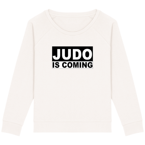 SWEAT-SHIRT FEMME - JUDO IS COMING Tunetoo