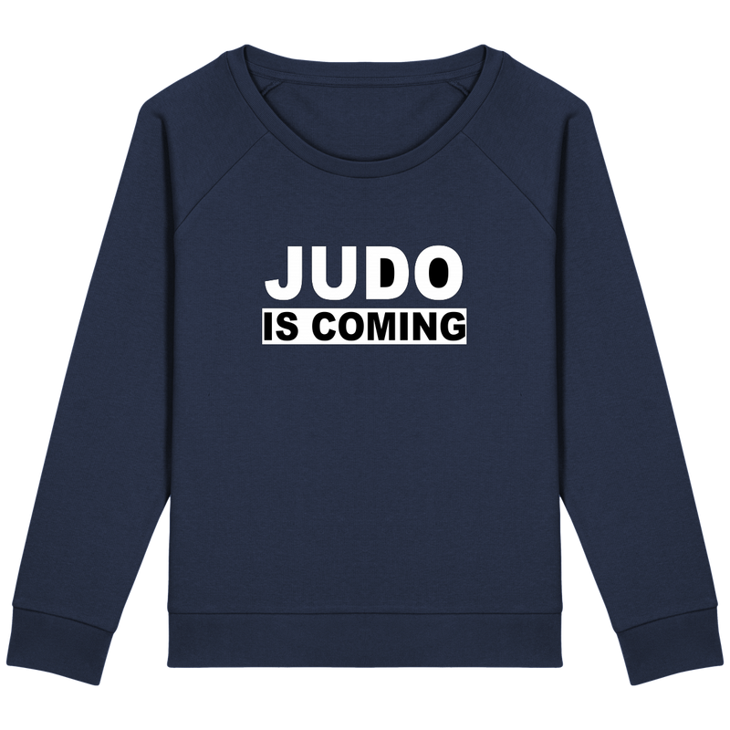 SWEAT-SHIRT FEMME - JUDO IS COMING Tunetoo