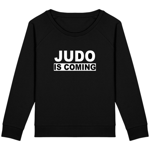 SWEAT-SHIRT FEMME - JUDO IS COMING Tunetoo