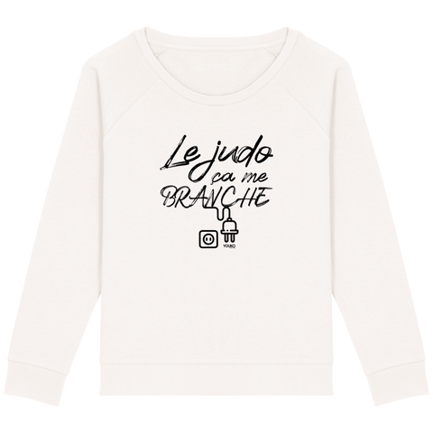 SWEAT-SHIRT FEMME - LE JUDO CA ME BRANCHE Tunetoo