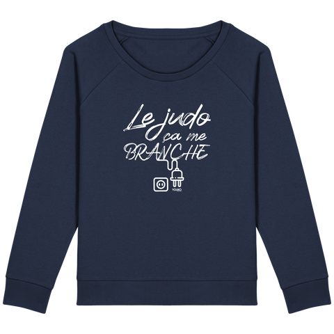 SWEAT-SHIRT FEMME - LE JUDO CA ME BRANCHE Tunetoo