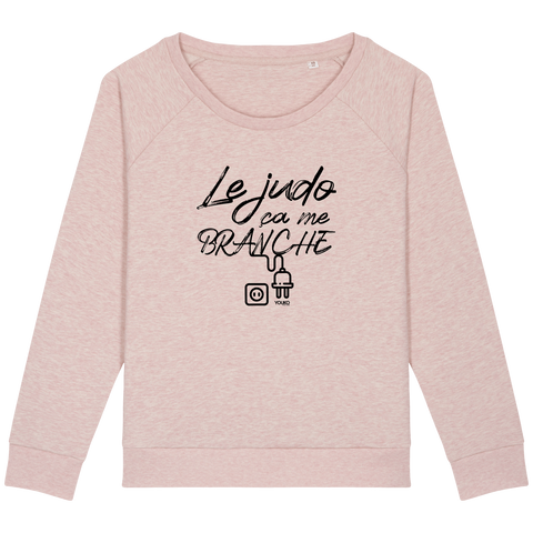 SWEAT-SHIRT FEMME - LE JUDO CA ME BRANCHE Tunetoo