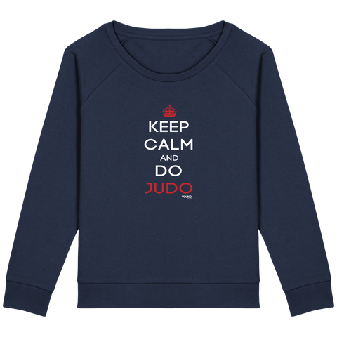 SWEAT-SHIRT FEMME - KEEP CALM AND DO JUDO Tunetoo