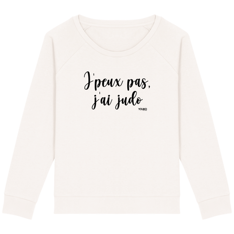 SWEAT-SHIRT FEMME - J'PEUX PAS J'AI JUDO 2 Tunetoo