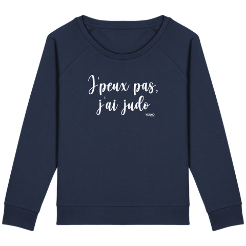 SWEAT-SHIRT FEMME - J'PEUX PAS J'AI JUDO 2 Tunetoo