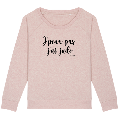 SWEAT-SHIRT FEMME - J'PEUX PAS J'AI JUDO 2 Tunetoo