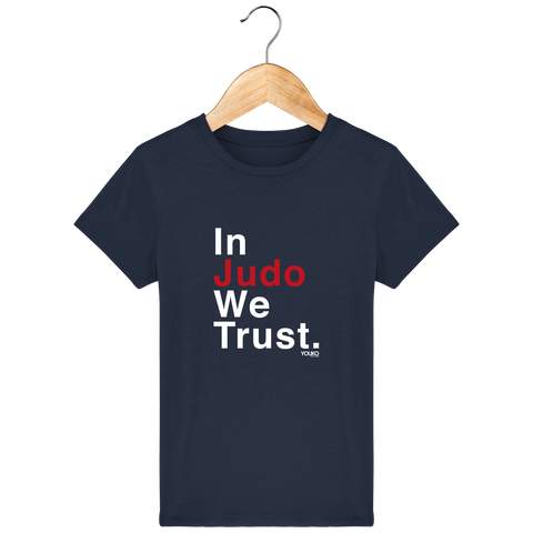 T-SHIRT KIDS - IN JUDO WE TRUST Tunetoo