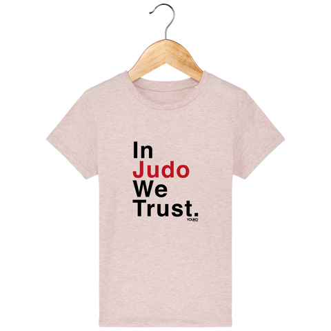 T-SHIRT KIDS - IN JUDO WE TRUST Tunetoo