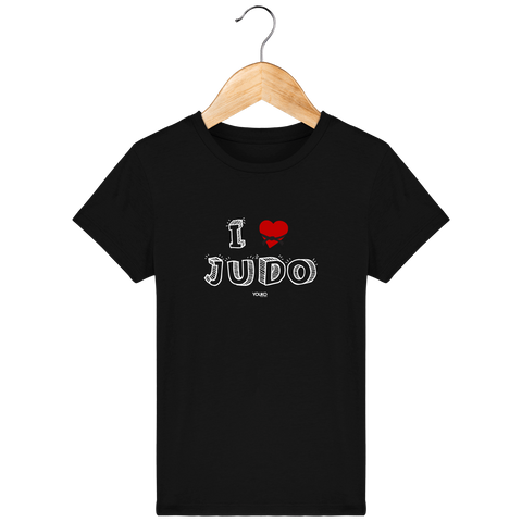 T-SHIRT KIDS - I LOVE JUDO Tunetoo