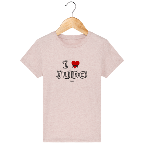 T-SHIRT KIDS - I LOVE JUDO Tunetoo