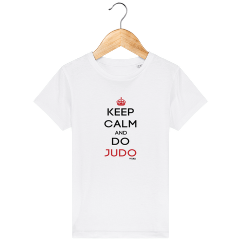 T-SHIRT KIDS - KEEP CALM AND DO JUDO Tunetoo