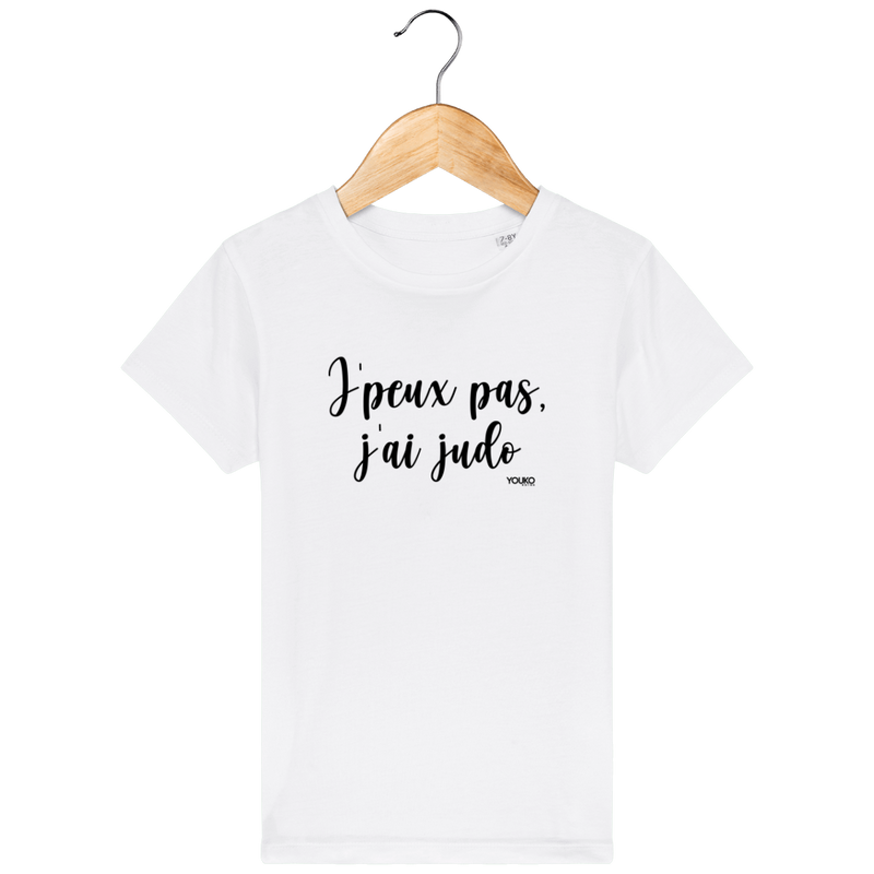 T-SHIRT KIDS - J'PEUX PAS J'AI JUDO 2 Tunetoo