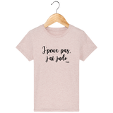 T-SHIRT KIDS - J'PEUX PAS J'AI JUDO 2 Tunetoo
