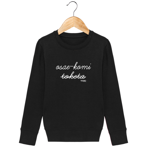 SWEAT SHIRT KIDS - OSAEKOMI TOKETA Tunetoo
