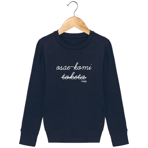 SWEAT SHIRT KIDS - OSAEKOMI TOKETA Tunetoo
