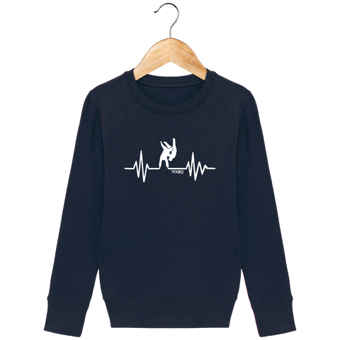 SWEAT SHIRT KIDS - JUDO HEARTRATE Tunetoo