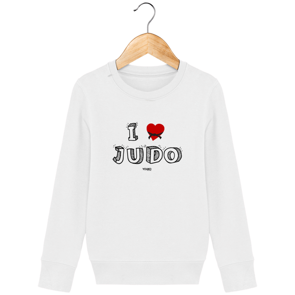 SWEAT SHIRT KIDS - I LOVE JUDO Tunetoo