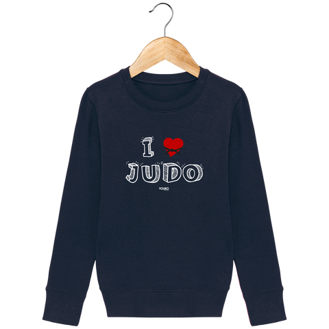 SWEAT SHIRT KIDS - I LOVE JUDO Tunetoo