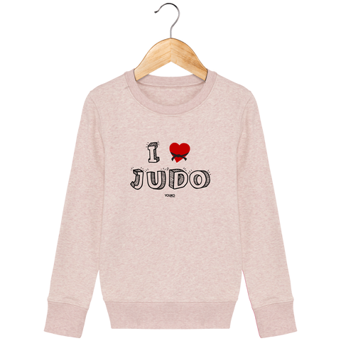 SWEAT SHIRT KIDS - I LOVE JUDO Tunetoo