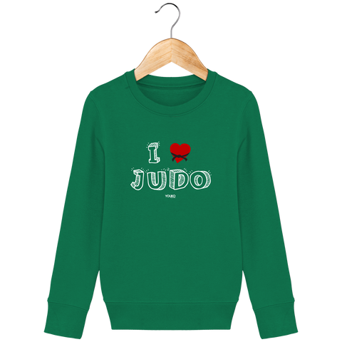 SWEAT SHIRT KIDS - I LOVE JUDO Tunetoo