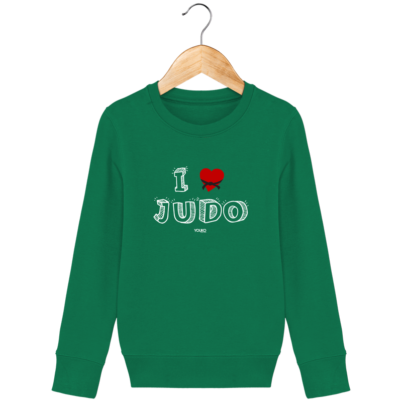 SWEAT SHIRT KIDS - I LOVE JUDO Tunetoo