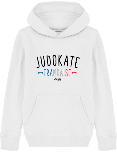 SWEAT SHIRT CAPUCHE KIDS - JUDOKATE FRANCAISE Tunetoo