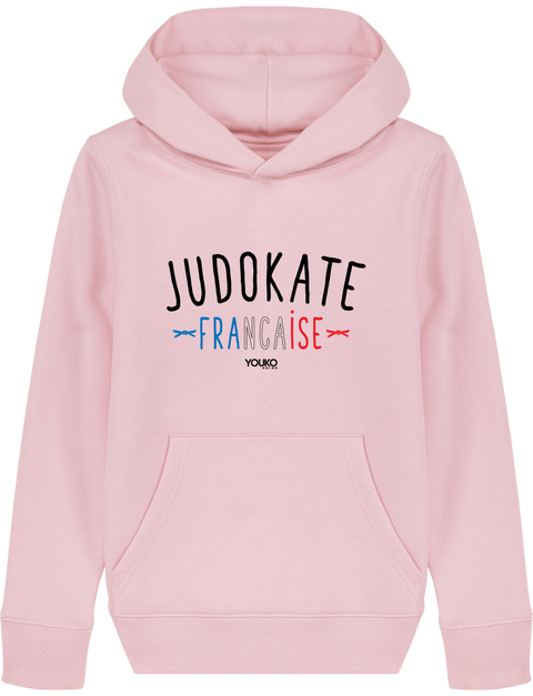 SWEAT SHIRT CAPUCHE KIDS - JUDOKATE FRANCAISE Tunetoo