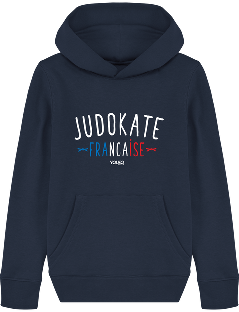 SWEAT SHIRT CAPUCHE KIDS - JUDOKATE FRANCAISE Tunetoo