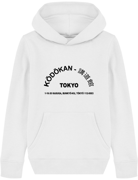 SWEAT SHIRT CAPUCHE KIDS - KODOKAN ADDRESS Tunetoo