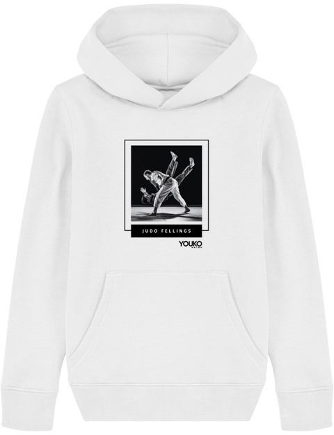 SWEAT SHIRT CAPUCHE KIDS - JUDO FEELINGS Tunetoo