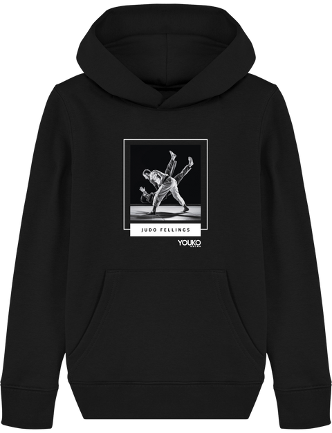 SWEAT SHIRT CAPUCHE KIDS - JUDO FEELINGS Tunetoo